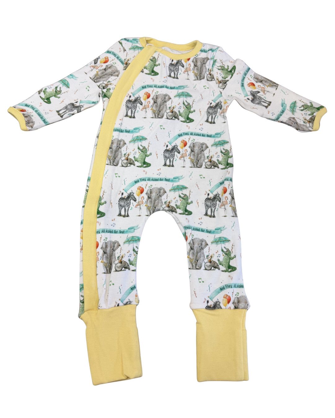 And They All Asked for You Cotton Zipper PJ