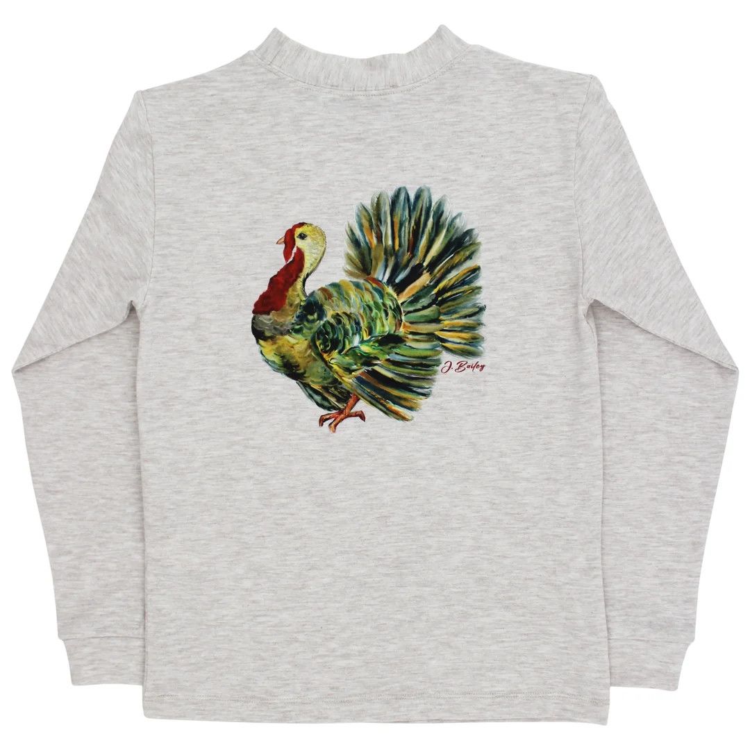 LS Logo Tee, Turkey on Oatmeal