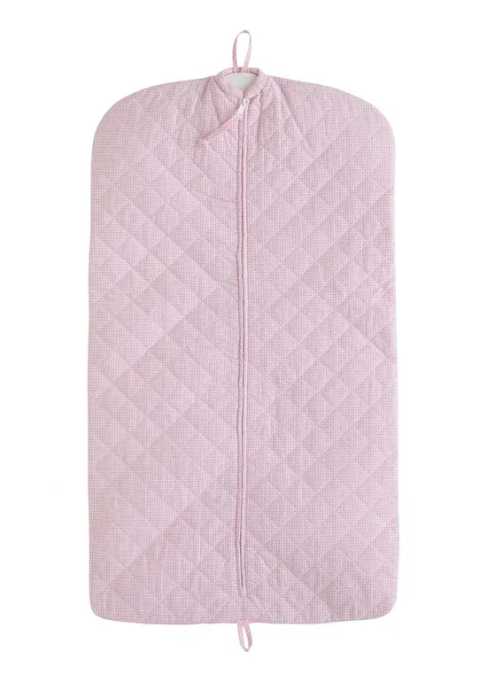 Quilted Garment Luggage Pink