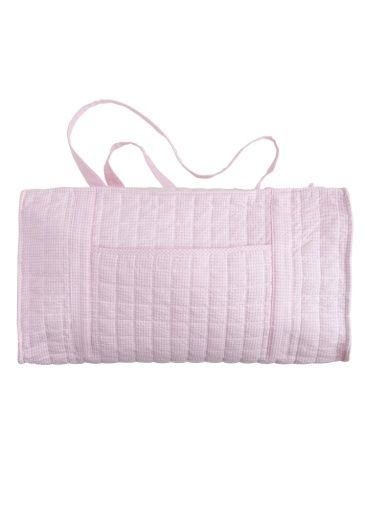 Quilted Luggage Duffle Light Pink