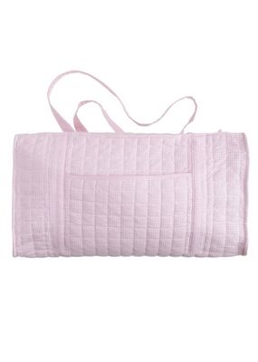 Quilted Luggage Duffle Light Pink