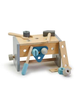 Kids 2-In-1 Wooden Toolbox