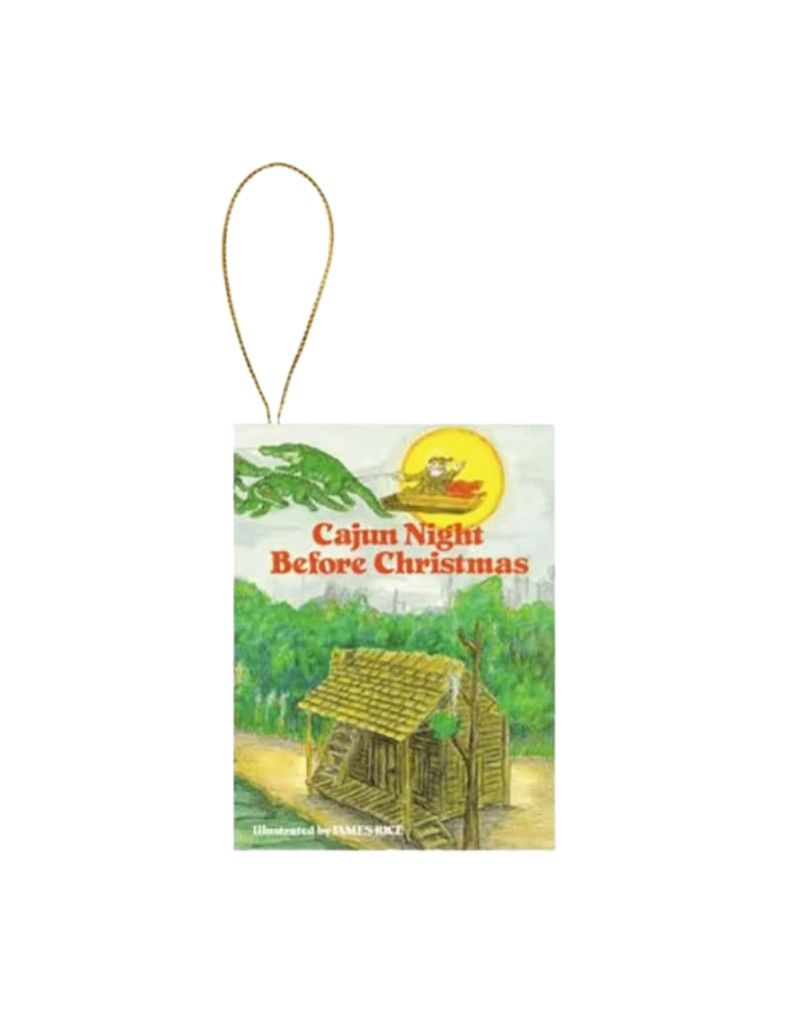 "Cajun Night Before Christmas" Book Ornament