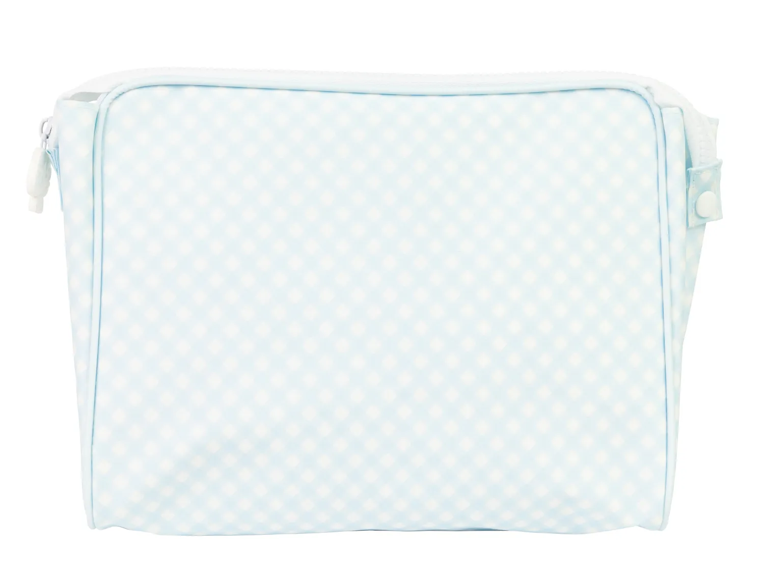 The Go Bag Small, Blue Gingham