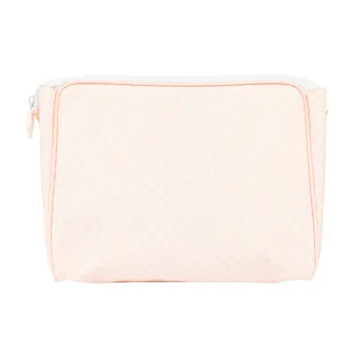 The Go Bag Small, Pink Gingham