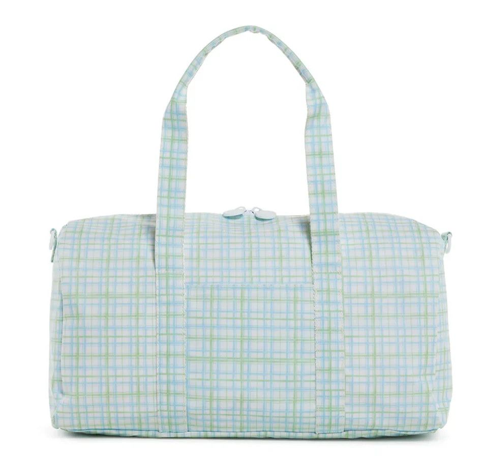 Weekender Duffel, Classic Plaid Green