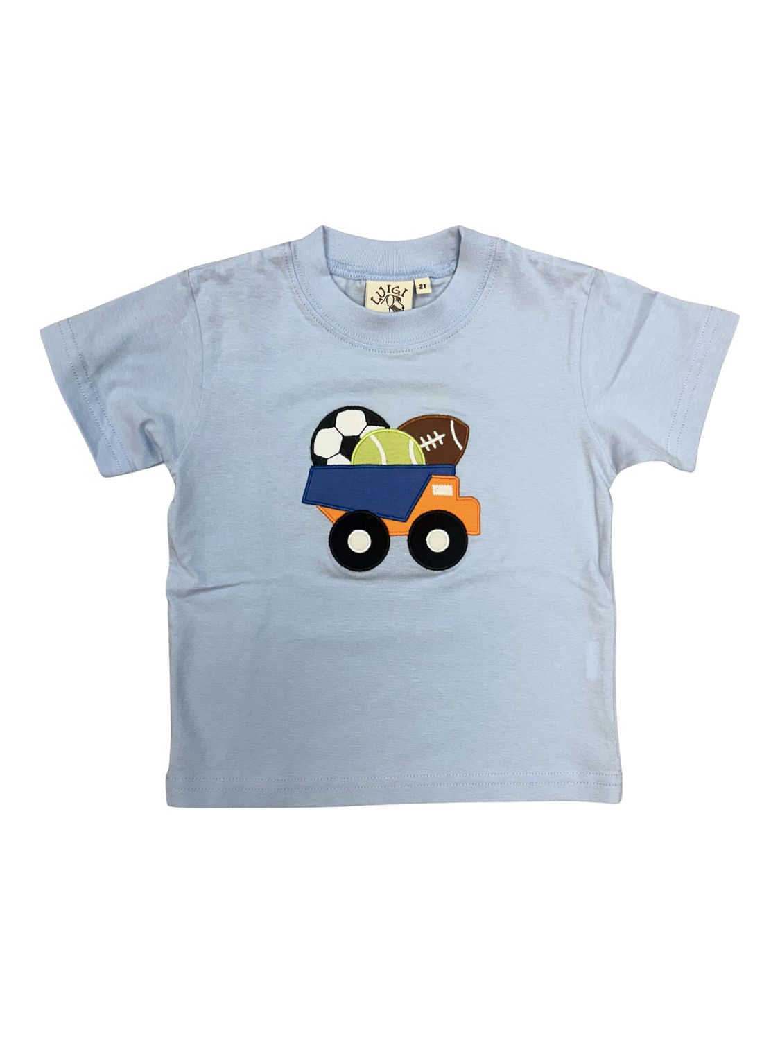Blue Dump Truck w/ Sport Balls T-Shirt