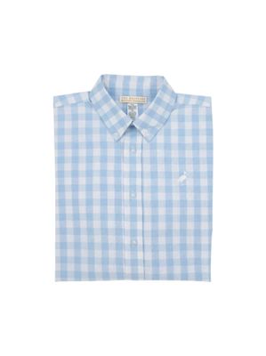 Dean`s List Dress Shirt, Beale Street Blue Gingham