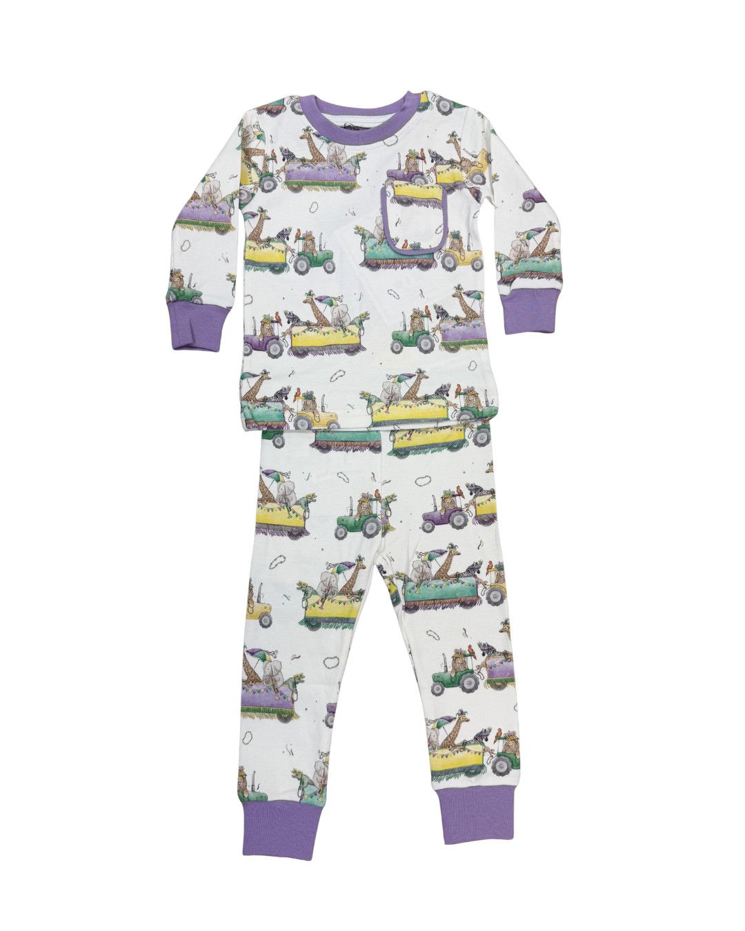 Krewe Zoo'd It! Organic Cotton Pajama Set