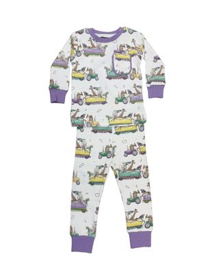 Krewe Zoo'd It! Organic Cotton Pajama Set