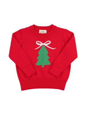 Isabelle's Intarsia Sweater, Christmas Tree