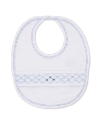 Light Blue Summer 26 Hand Smocked Bib