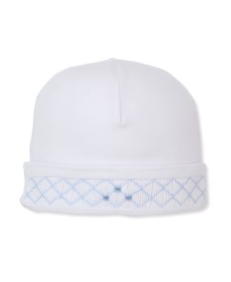 Light Blue Summer 26 Hand Smocked Hat