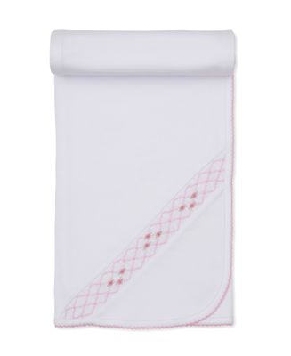 Light Pink Summer 26 Hand Smocked Blanket