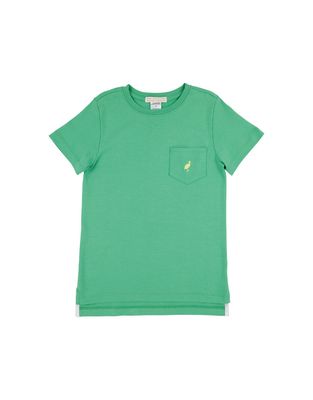 Carter Crewneck SS, Gibson Island Green