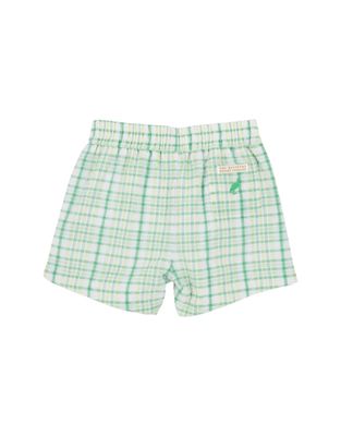 Sheffield Shorts, Gibson Island Green  Seersucker