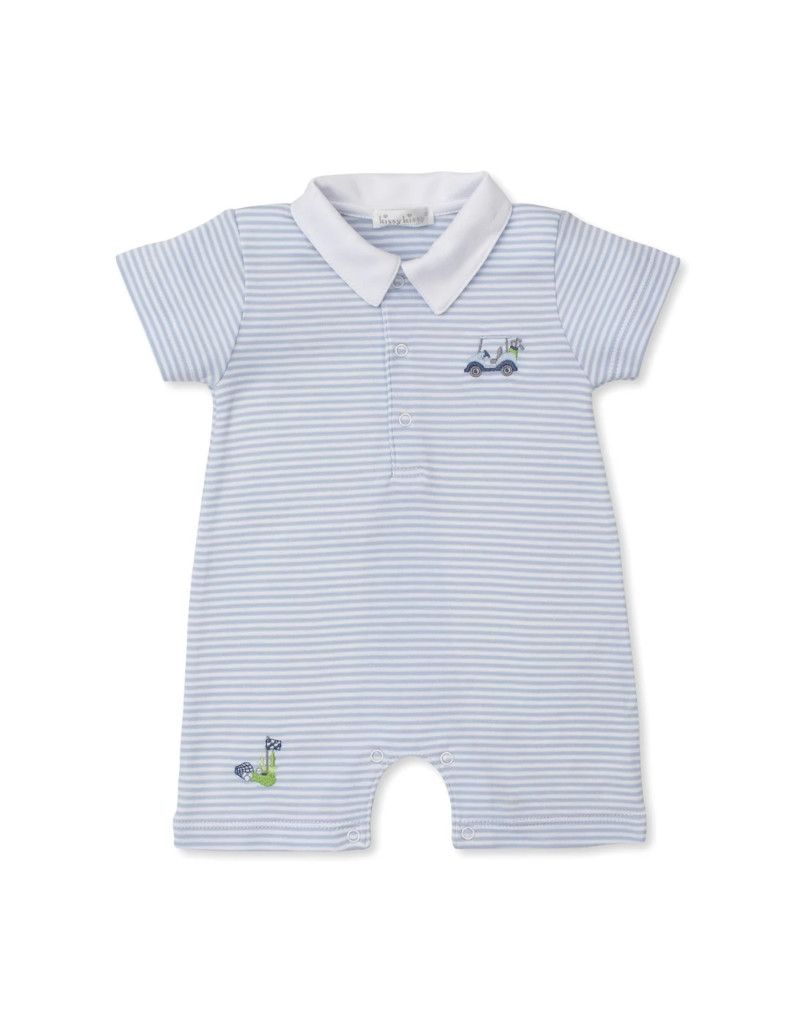 Golf Championship Playsuit Blue Stripe