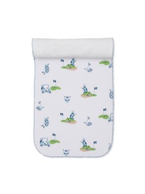 Golf Championship Burp Cloth Blue