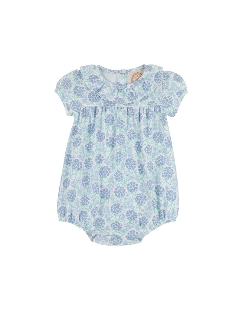 Ramona Ruffle Bubble SS, Handful of Hydrangeas