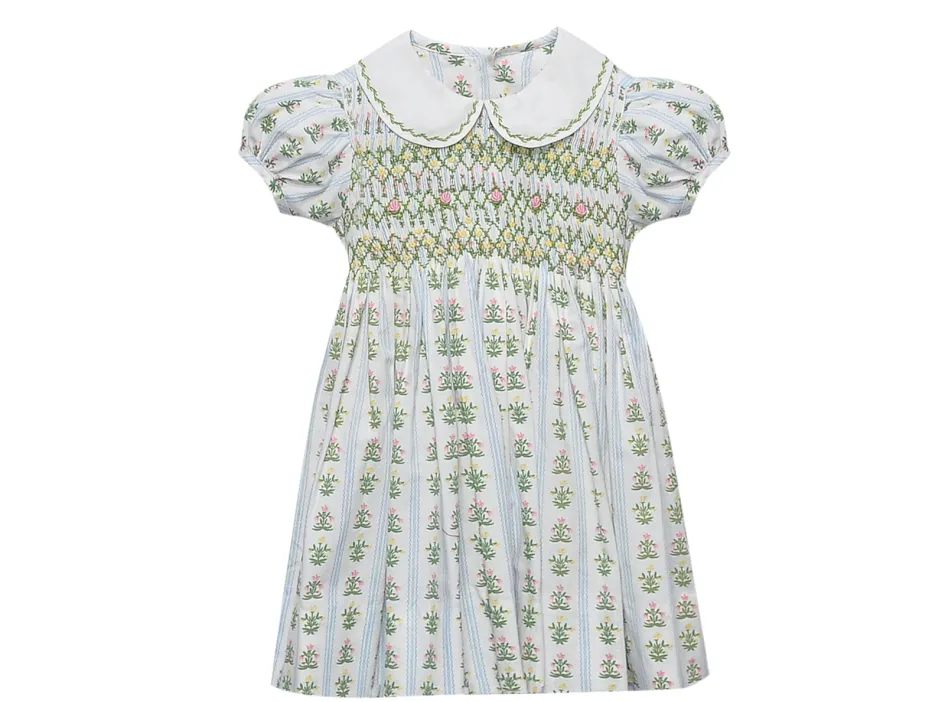 Sage Green Cate Dress, Garden Whispers