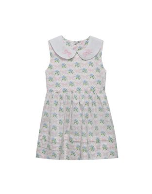 Blue Cate Dress, Porch Petals