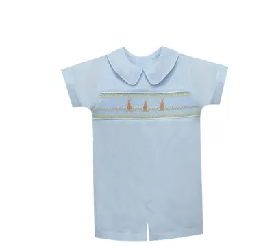 Blue William Romper, Hop To It