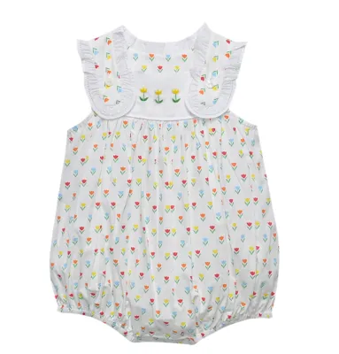 Yellow Flower Iris Bubble- Tulip Time