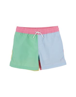 Country Club Colorblock Trunk, Grace Bay Green/ Buck Blue