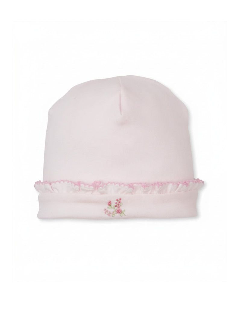 Victorian Roses Hat w/ Hand Emb