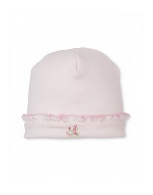 Victorian Roses Hat w/ Hand Emb
