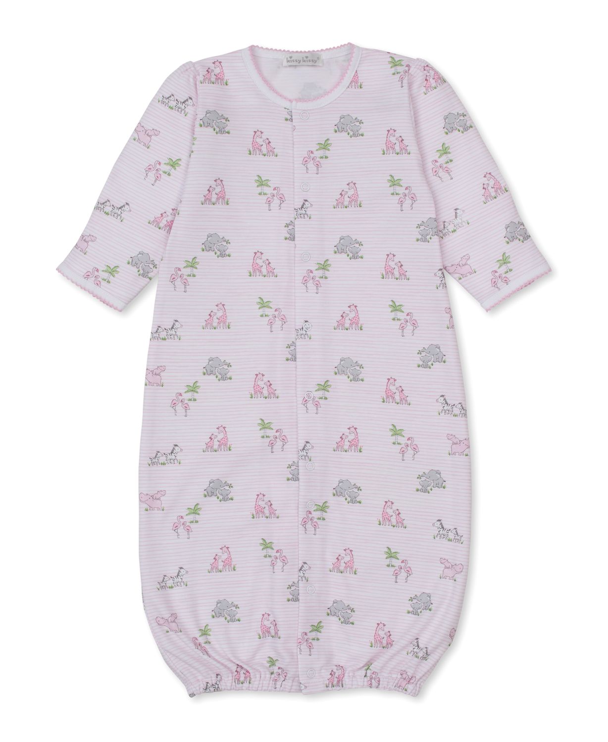 Safari Party Print Converter Gown Pink