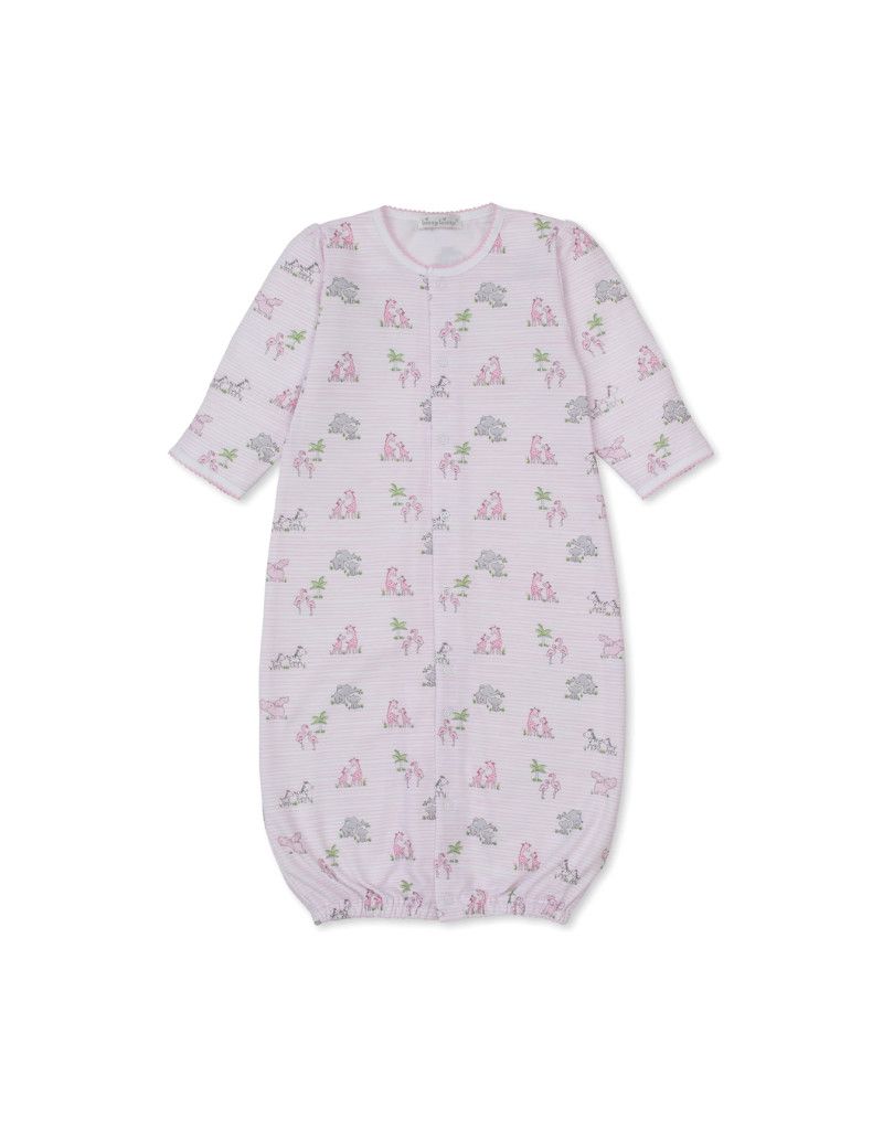 Safari Party Print Converter Gown Pink
