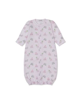 Safari Party Print Converter Gown Pink