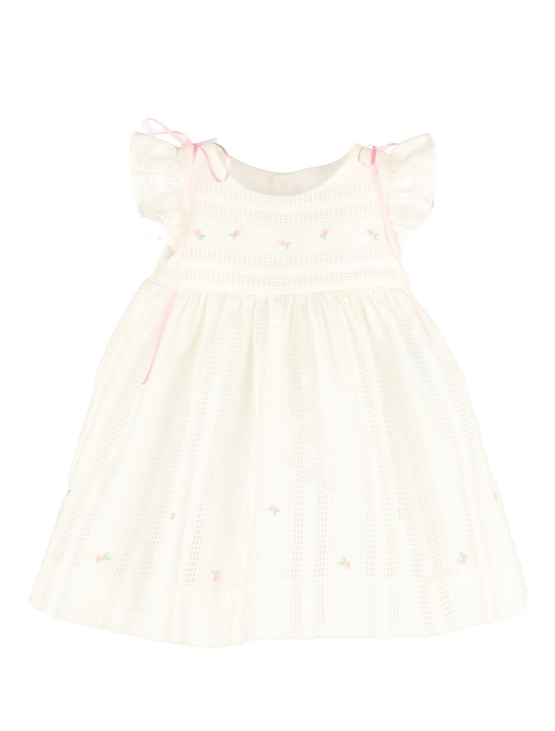 Filtire Mini Flowers Dress, Pink Accents