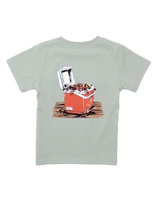 Crawfish Cooler SS Chrome Grey