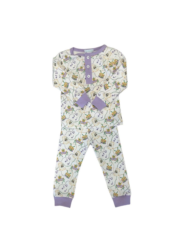 Pima LS PJ Set, Mardi Gras Drum