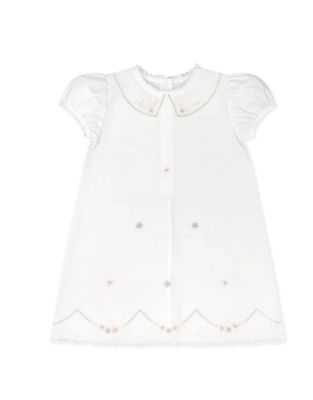 Ashtyn Dress, Blessing White, Pink &amp; Green