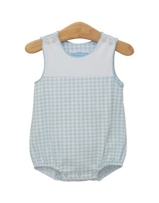 Madden Bubble, Light Blue Gingham