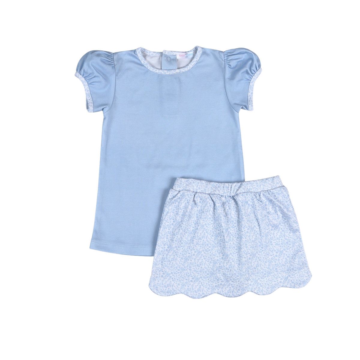 Ivy Floral Pima Skort Set