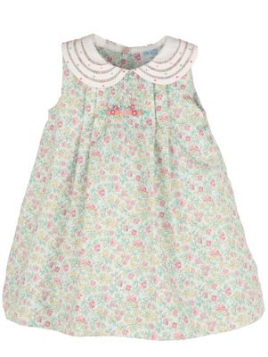 Randall Collar Dress, Aqua      