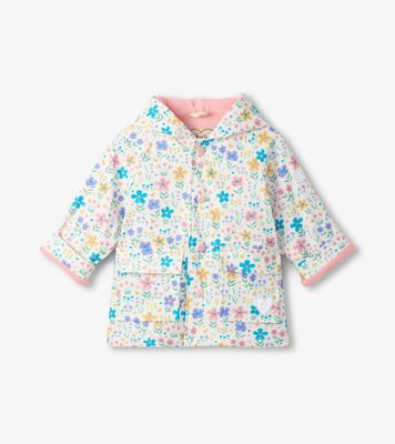 Little Garden Chicks Snap Rain Coat