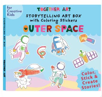 Outer Space Storytelling Art Kit