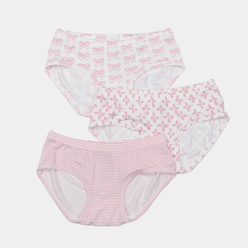 Girl Bamboo Underwear 3 Pack
