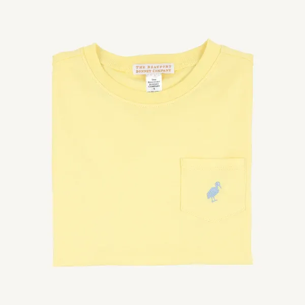 Carter Crewneck SS, Lake Worth Yellow