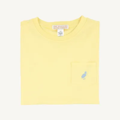 Carter Crewneck SS, Lake Worth Yellow
