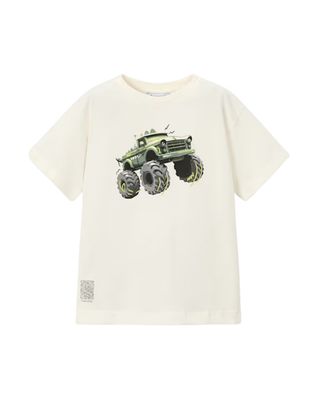 Boy Truck Graphic T-Shirt