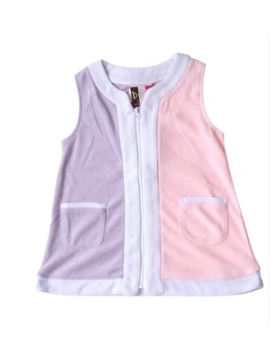 Colorblock Terry Coverup