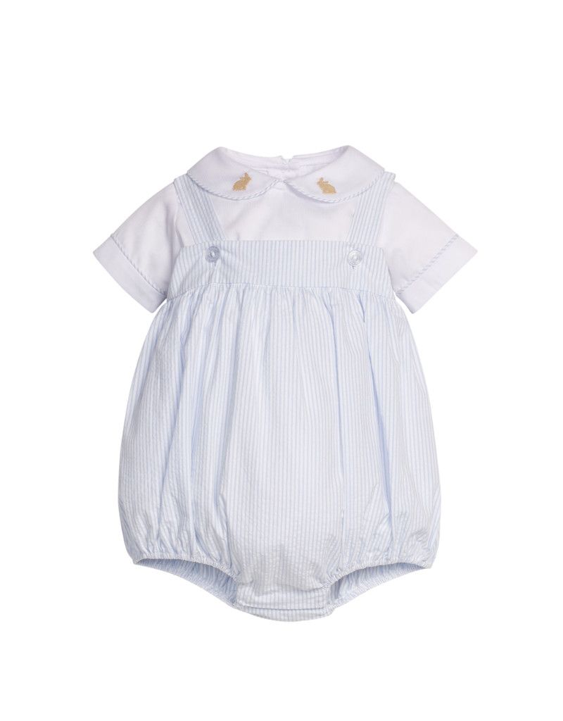 Saratoga Bubble Set, Seersucker Bunny