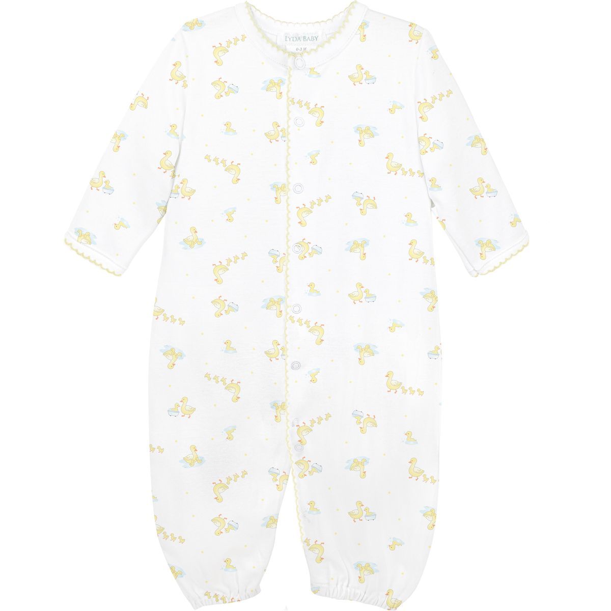 Bath Time White Conv. Gown