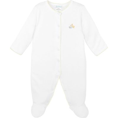 Bath Time White Footie